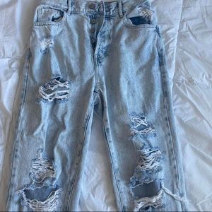 Pacsun High Rise Straight Jeans